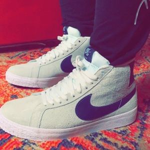 Nike blazers sea foam size 8 womens